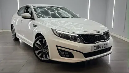 Used Kia Optima 136 HP (100 kW) 2014 White Sedan