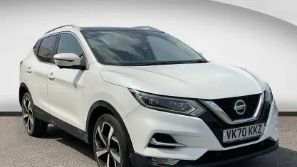 Usado Nissan Qashqai Tekna 160 HP (117 kW) 2020 Branco SUV