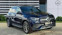 Blue Used 2021 Mercedes GLE350 AMG line SUV | £39,770 (Fair price)