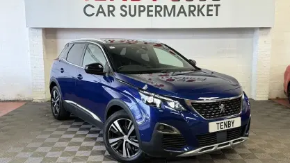 Used Peugeot 3008 GT-line 181 HP (133 kW) 2019 Blue SUV