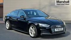 Black Used 2018 Audi A5 Sportback S-Line Hatchback | £17,337 (Good price)