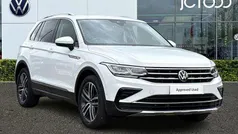 White Used 2022 VW Tiguan Elegance SUV | £23,770 (Fair price)