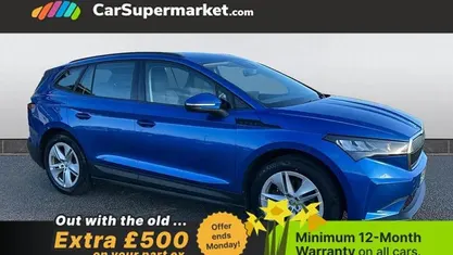 Used Skoda Enyaq iV ecoSuite 131 kW (179 HP) 2022 Blue SUV