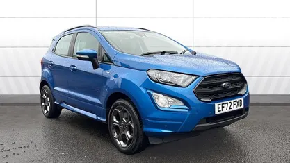 Blue Used 2022 Ford Ecosport ST-Line SUV | £11,398 (Fair price)