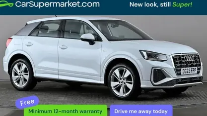 Begagnad Audi Q2 S-Line 110 HK (80 kW) 2023 Vit SUV