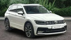 White Used 2017 VW Tiguan R-line SUV | £19,990 (Fair price)