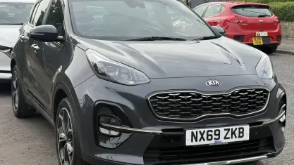 Used Kia Sportage GT-Line 177 HP (130 kW) 2019 Grey SUV