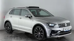 Silver Used 2018 VW Tiguan R-line SUV | £18,800 (Fair price)