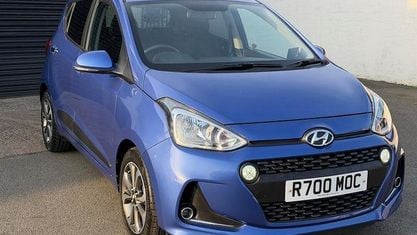 Gebraucht Hyundai i10 Premium SE 88 PS (64 kW) 2019 Blau Kleinwagen