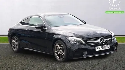 Used Mercedes C300 Active 245 HP (180 kW) 2020 Black Coupe