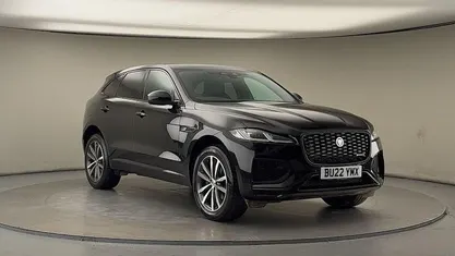 Santorini black Used 2022 Jaguar F-Pace R-Dynamic SUV | £28,450 (Good price)