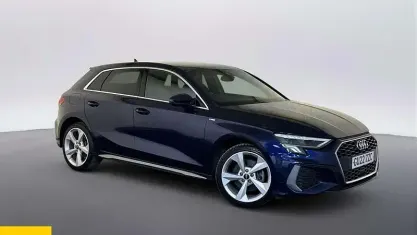 Used Audi A3 Sportback e-tron S-Line 204 HP (150 kW) 2022 Blue Hatchback