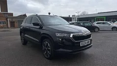 Black magic pearlescent Used 2024 Skoda Karoq SE L SUV | £25,098 (Fair price)