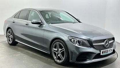 Used Mercedes C200 AMG Line Premium 184 HP (135 kW) 2019 Grey Sedan