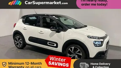 White Used 2022 Citroën C3 Shine Hatchback | £8,697 (Fair price)