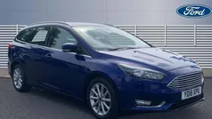 Blue Used 2017 Ford Focus Titanium Estate | £9,300 (Fair price)