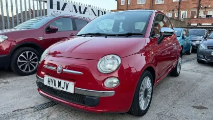 Used Fiat 500 Lounge 86 HP (63 kW) 2011 Black Hatchback