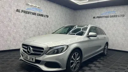 Used Mercedes C200 Premium 184 HP (135 kW) 2016 Silver Estate