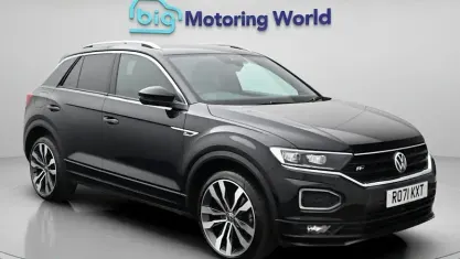 Used VW T-Roc R-line 150 HP (110 kW) 2021 Black SUV