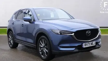 Used Mazda CX-5 Inclusive 165 HP (121 kW) 2021 Blue SUV