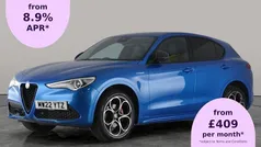 Blue Used 2021 Alfa Romeo Stelvio Veloce SUV | £26,881 (Fair price)