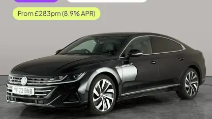 Used VW Arteon R-line 150 HP (110 kW) 2022 Black Hatchback
