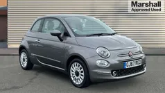 Grey Used 2017 Fiat 500 Lounge Hatchback | £6,760 (Fair price)