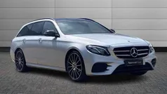 Silver Used 2019 Mercedes E220 AMG line Estate | £21,495 (Fair price)