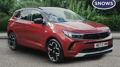 Used Vauxhall Grandland X Ultimate 131 HP (96 kW) 2024 Red SUV