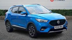 Metallic battersea blue Used 2022 MG ZS Exclusive Sedan | £13,801 (Fair price)