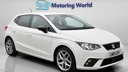 Begagnad Seat Ibiza FR 116 HK (85 kW) 2018 Vit Halvkombi