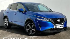 Blue Used 2022 Nissan Qashqai N-Connecta SUV | £17,949 (Fair price)