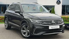 Black Used 2022 VW Tiguan R-line Edition SUV | £27,499 (Fair price)
