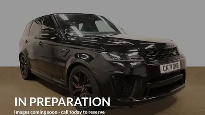 Used Land Rover Range Rover Sport SVR 575 HP (422 kW) 2021 Black SUV