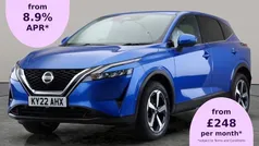 Blue Used 2022 Nissan Qashqai N-Connecta SUV | £17,488 (Fair price)