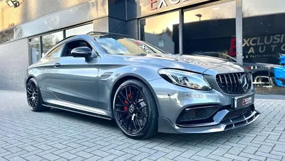Used Mercedes C63 AMG Premium 510 HP (375 kW) 2018 Grey Coupe