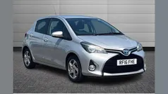 Tyrol silver Used 2016 Toyota Yaris Hybrid Hatchback | £13,150 (Fair price)