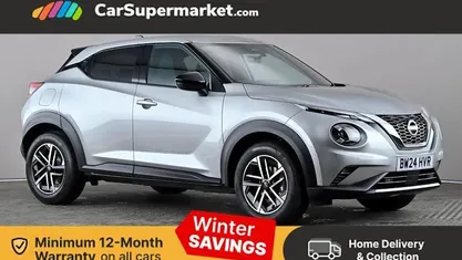 Silver Used 2024 Nissan Juke N-Connecta SUV | £16,897 (Fair price)