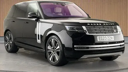 Used Land Rover Range Rover First Edition 441 HP (324 kW) 2023 Santorini black SUV