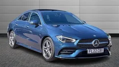 Blue Used 2022 Mercedes CLA200 AMG Line Premium Plus Coupe | £23,990 (Fair price)