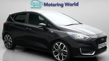 Used Ford Fiesta ST-Line 101 HP (74 kW) 2022 Black Hatchback