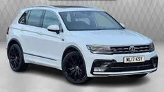 White Used 2017 VW Tiguan R-line SUV | £16,995 (Fair price)