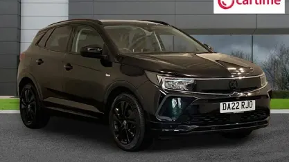 Used Vauxhall Grandland X GS Line 131 HP (96 kW) 2022 Black SUV