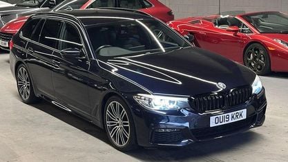 Begagnad BMW 530 M Sport 265 HK (194 kW) 2019 Svart Kombi