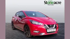 Red Used 2022 Nissan Micra Tekna Hatchback | £13,495 (Fair price)