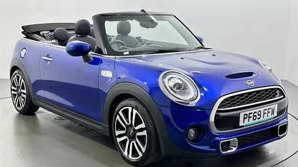 Blue Used 2019 Mini Cooper S Cabriolet Exclusive Cabriolet | £14,252 (Good price)