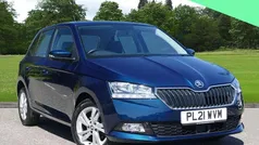 Blue Used 2021 Skoda Fabia SE Hatchback | £10,995 (Fair price)