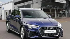 Blue Used 2021 Audi A3 S-Line Hatchback | £20,985 (Fair price)