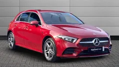 Patagonia red Used 2021 Mercedes A250 AMG line Hatchback | £18,950 (Good price)