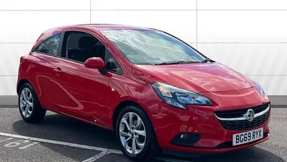 Used Vauxhall Corsa 75 HP (55 kW) 2019 Red Hatchback
